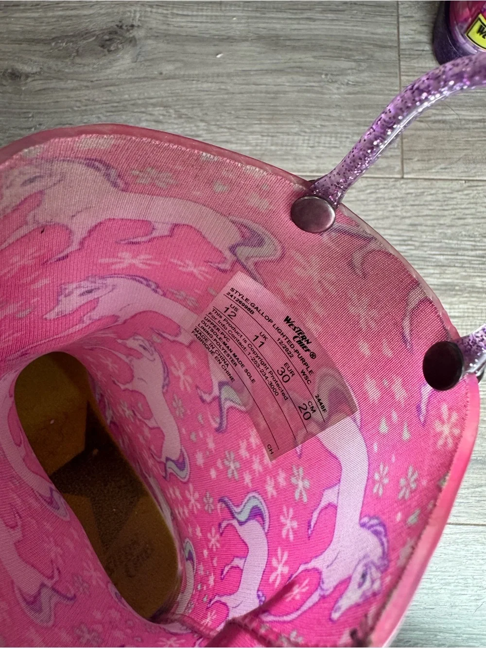 Western Chief Waterproof Rain Boots Unicorn